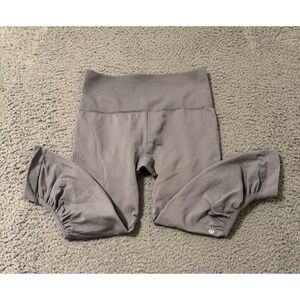Lululemon In The‎ Flow Lightweight Cropped Leggings Size Gray